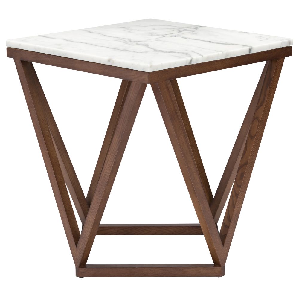 Nuevo HGYU163 JASMINE SIDE TABLE in WHITE